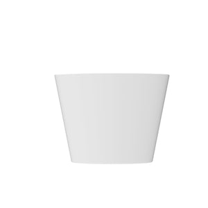 Patrick 67" Acrylic Tub with Integrated Drain and Overflow In Matte White