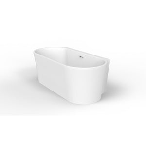 Oakleigh 67" Acrylic Freestanding Tub With Internal Drain