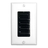 Amba Products Controller ATW-CDT-BL Countdown Timer Color Change Kit - NA x 1.25 x 2.5 in. - FACE PLATE ONLY in Black Finish