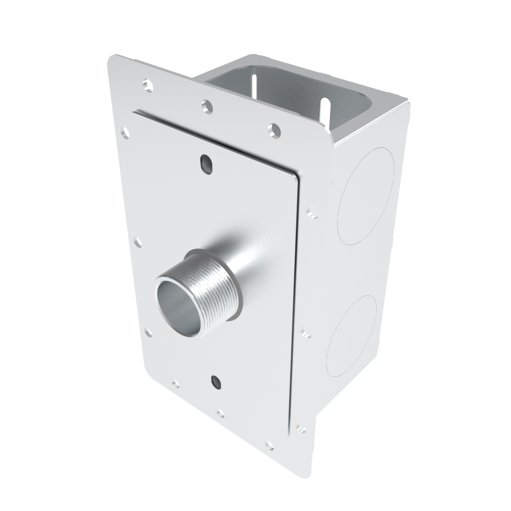 Amba Products Accessory ATW-CWB Concealed Wall Box for ATW-TDHCR Controllers - 0.5 x 3.375 x 5.25 in. - Stainless Steel Finish