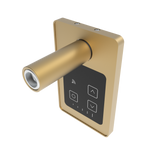 Amba Products ATW-TDHC-SB Touch Digital Heat Controller - 0.5 x 3.375 x 5.25 in. - Satin Brass Finish