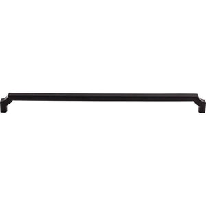Top Knobs TK3026 Davenport Pull 12 Inch (c-c) - Flat Black