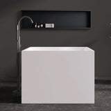 New England Home Goods 36" Tranquility Freestanding acrylic bathtub