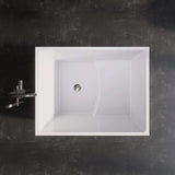New England Home Goods 36" Tranquility Freestanding acrylic bathtub