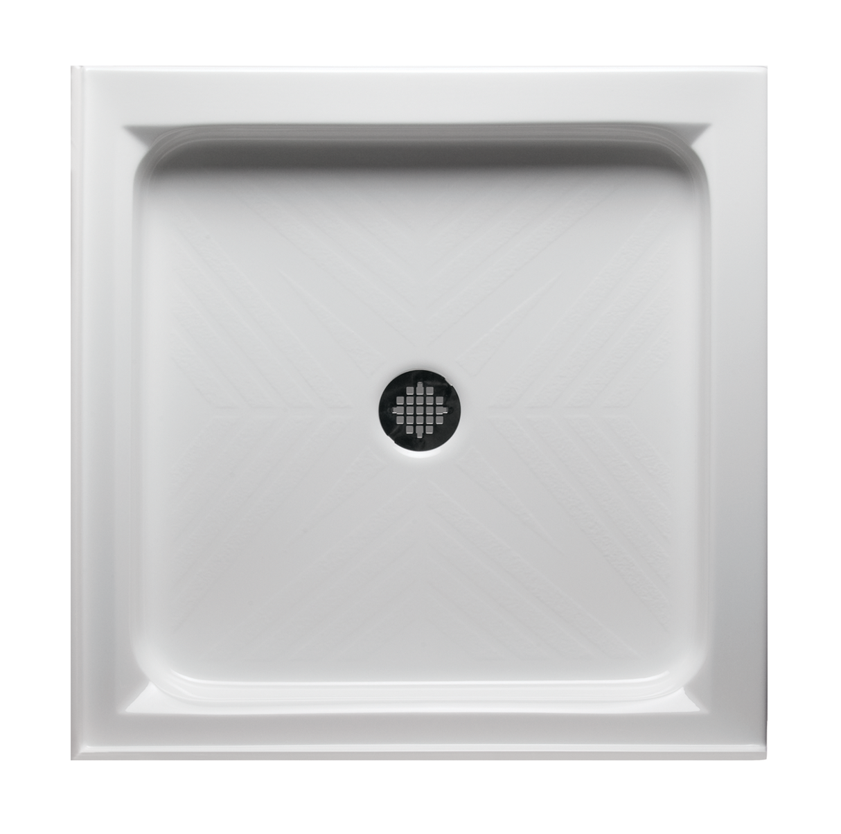 Americh A4242DT-WH 42" x 42" Double Threshold Shower Base - White