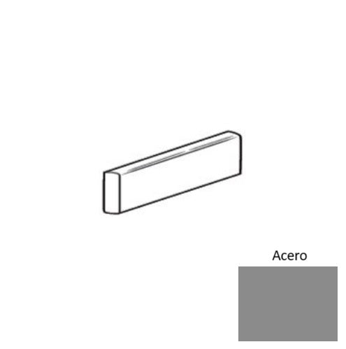 Roca Tile Usa Inc Elegant Ideas 2X10 Bullnose Block Acero Glossy Ceramic Trim - Grne0Bo9S1