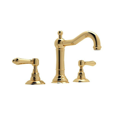 Acqui® Widespread Lavatory Faucet Italian Brass PoshHaus