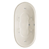 Hydro Systems AIM7236AWP-BIS AIMEE 7236 AC W/WHIRLPOOL SYSTEM-BISCUIT