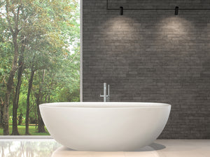 Hydro Systems ALA7034HTO-BIS ALAMO 7034 METRO TUB ONLY-BISCUIT