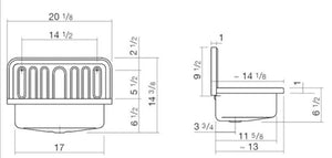 Alape 1201000000 AG.STAHLFORM 510U Bucket Sink PoshHaus