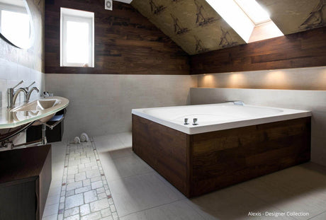 Hydro Systems ALE6048ATO-BON ALEXIS 6048 AC TUB ONLY-BONE