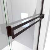 DreamLine Alliance Pro BG 56-60 in. W x 70 3/8 in. H Semi-Frameless Sliding Shower Door in Oil Rubbed Bronze and Clear Glass