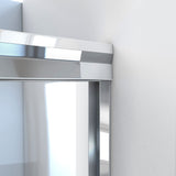 DreamLine Alliance Pro BG 56-60 in. W x 70 3/8 in. H Semi-Frameless Sliding Shower Door in Chrome and Clear Glass