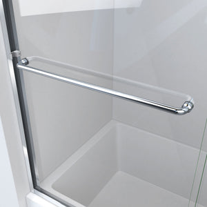 DreamLine Alliance Pro LT 56-60 in. W x 57 3/8 in. H Semi-Frameless Bypass Sliding Tub Door in Oil Rubbed Bronze and Clear Glass
