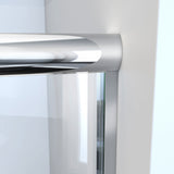 DreamLine Alliance Pro 56-60 in. W x 76 3/8 in. H Semi-Frameless Bypass Sliding Shower Door in Chrome and Clear Glass