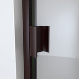 DreamLine Alliance Swing BG 30 - 31 in. W x 69 in. H Semi-Frameless Swing Shower Door in Oil Rubbed Bronze and Clear Glass