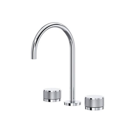Amahle™ Widespread Lavatory Faucet With C-Spout Polished Chrome PoshHaus
