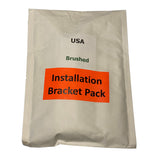 Amba Products Accessory AJ-BP-B Jeeves Bracket Pack - 3.5 x 1 x 1 in. - Brushed Finish