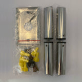 Amba Products Accessory AJ-BPXS-P Jeeves Extra Short Bracket Pack - 2.5 x 1 x 1 in. - Polished Finish