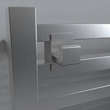 Amba Products Accessory AQV-BH-B Quadro/Vega Bathrobe Hanger - 1 x 1.5 x 1.25 in. - Brushed Finish