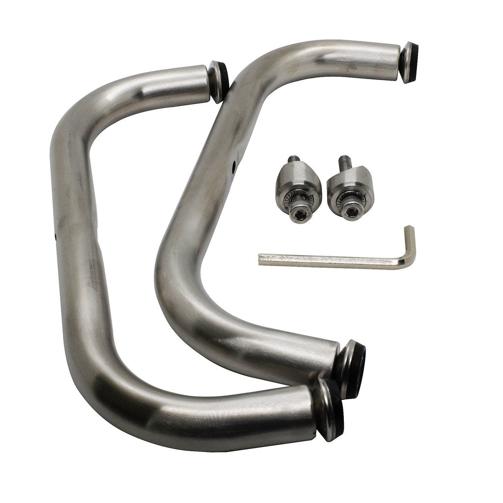 Amba Products Accessory ASO-BP24-B Solo Bracket Pack for SAFS-24 - 1 x 11.875 x 5 in. - Brushed Stainless Finish