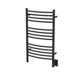 Amba Products CCMB Jeeves Model C Curved 13-Bar Hardwired Towel Warmer - 6.5 x 21.25 x 36.75 in. - Matte Black Finish