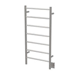 Amba Products FSP Jeeves Model F Straight 7-Bar Hardwired Drying Rack Towel Warmer - 4.5 x 21.25 x 41.75 in. - Polished Finish
