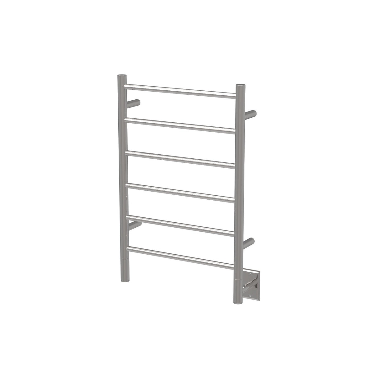 Amba Products JSP Jeeves Model J Straight 6-Bar Hardwired Drying Rack Towel Warmer - 4.5 x 21.25 x 31.75 in. - Polished Finish