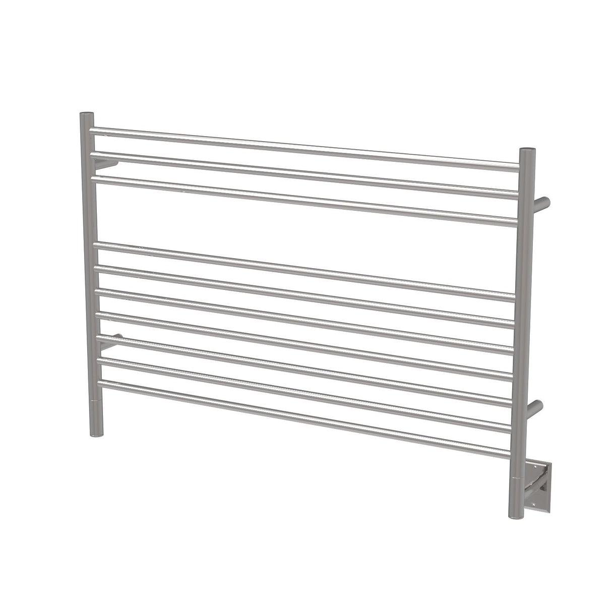 Amba Products LSP Jeeves Model L Straight 10-Bar Hardwired Towel Warmer - 4.5 x 40.25 x 27.75 in. - Polished Finish