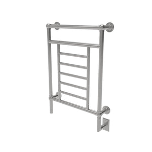 Amba Products T-2536PN Traditional Model 8-Bar Hardwired Towel Warmer - 5.375 x 25.25 x 36.375 in. - Polished Nickel Finish