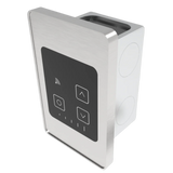 Amba Products ATW-TDHCR-B Remote Touch Digital Heat Controller - 0.5 x 3.375 x 5.25 in. - Brushed Finish