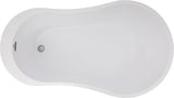 Hydro Systems ANA6436HTO-ALM ANAHA 6436 METRO TUB ONLY-ALMOND