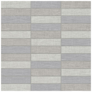 Anatolia Tile 1X4 Belgian Linen Dark Blend Stacked Mosaics. 1 Sheet = .96 Sq. Ft. 4501-0027-1  - premium natural stone mosaic tile from Anatolia Tile, available at PoshHaus showroom in Keene, NH