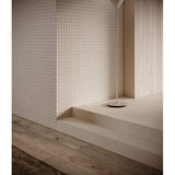 Anatolia Tile 2X2 Basketweave Belgian Linen Ivory Porcelain Mosaics. 1 Sheet = .96 Sq. Ft. 4501-0029-1 (69-566) Ivory Basketweave 2x2 - premium natural stone mosaic tile from Anatolia Tile, available at PoshHaus showroom in Keene, NH