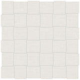 Anatolia Tile 2X2 Basketweave Belgian Linen Ivory Porcelain Mosaics. 1 Sheet = .96 Sq. Ft. 4501-0029-1 (69-566) Ivory Basketweave 2x2 - premium natural stone mosaic tile from Anatolia Tile, available at PoshHaus showroom in Keene, NH