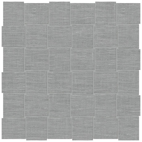 Anatolia Tile 2X2 Basketweave Belgian Linen Mica Porcelain Mosaics. 1 Sheet = .96 Sq. Ft. 4501-0031-1 (69-570) Mica Basketweave 2x2 - premium natural stone mosaic tile from Anatolia Tile, available at PoshHaus showroom in Keene, NH