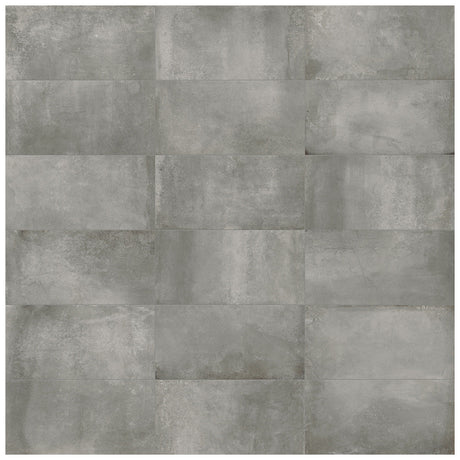 Anatolia Tile 32X32 Ceraforge Titanium Rectified Porcelain 4500-0287-1  - premium natural stone mosaic tile from Anatolia Tile, available at PoshHaus showroom in Keene, NH