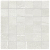 Anatolia Tile 2X2 Matte Crux Ivory 36 Piece Porcelain Mosaics. 1 Sheet = 1.16 Sq. Ft. 4501-0076-0 (63-525) Ivory 2x2 - premium natural stone mosaic tile from Anatolia Tile, available at PoshHaus showroom in Keene, NH