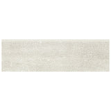 Anatolia Tile 3X10 Bullnose Crux Ivory Matte Ceramic Trim 56-520  - premium natural stone mosaic tile from Anatolia Tile, available at PoshHaus showroom in Keene, NH