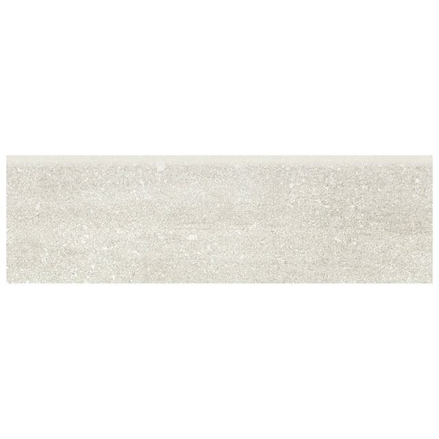 Anatolia Tile 3X10 Bullnose Crux Ivory Matte Ceramic Trim 56-520  - premium natural stone mosaic tile from Anatolia Tile, available at PoshHaus showroom in Keene, NH