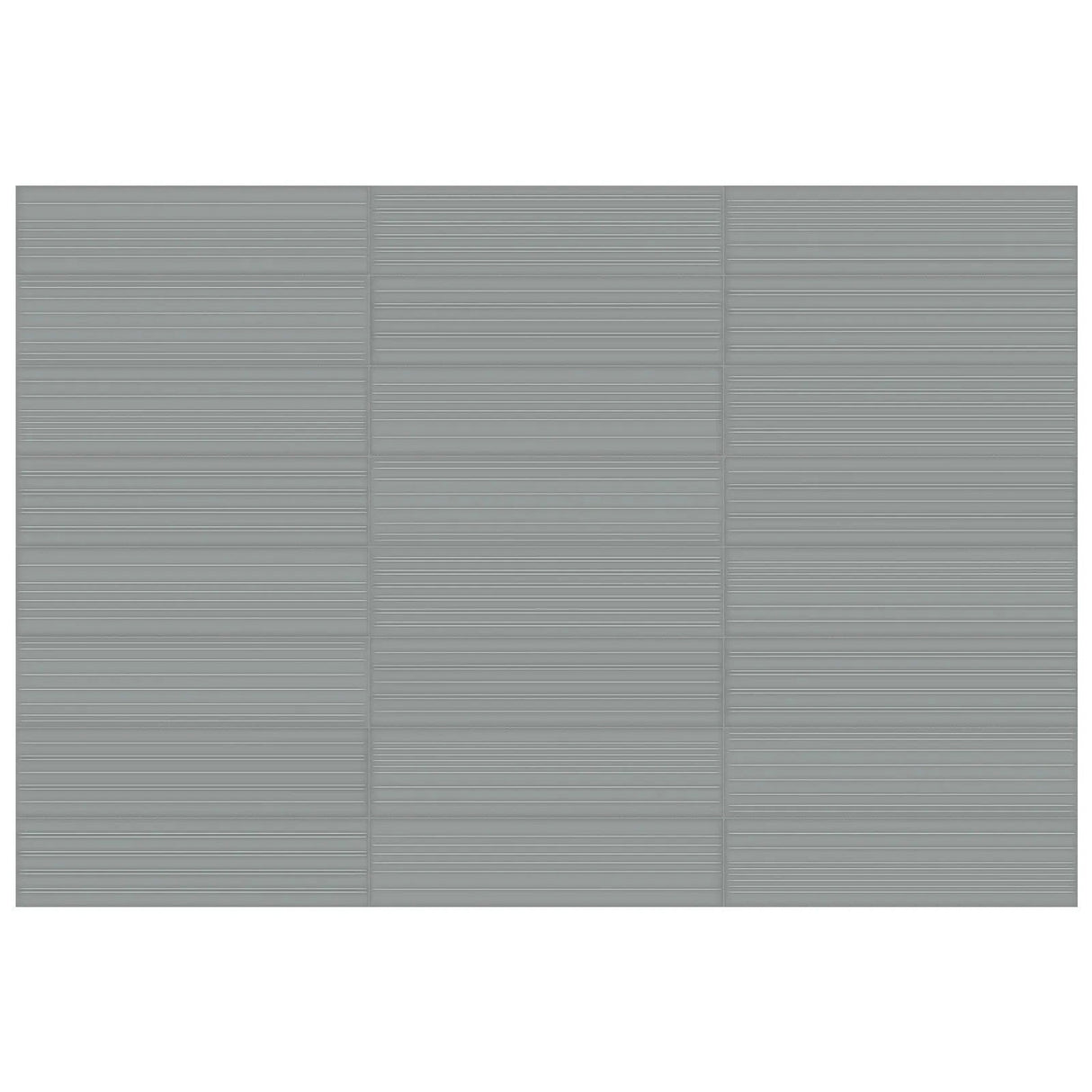 Anatolia Geometra 3X12 Divide Charcoal Glossy Ceramic Wall Tile 4000-0313-0 Charcoal Divide 3x12 - premium natural stone mosaic tile from Anatolia Tile, available at PoshHaus showroom in Keene, NH