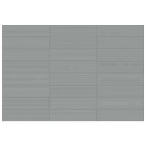 Anatolia Geometra 3X12 Divide Charcoal Glossy Ceramic Wall Tile 4000-0313-0 Charcoal Divide 3x12 - premium natural stone mosaic tile from Anatolia Tile, available at PoshHaus showroom in Keene, NH