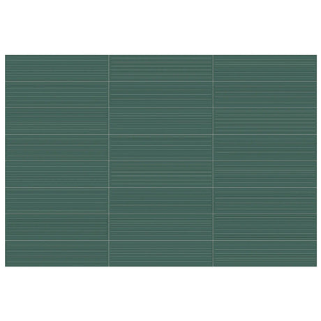Anatolia Geometra 3X12 Divide Emerald Glossy Ceramic Wall Tile 4000-0312-0 Emerald Divide 3x12 - premium natural stone mosaic tile from Anatolia Tile, available at PoshHaus showroom in Keene, NH
