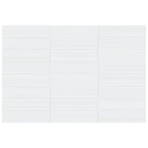 Anatolia Geometra 3X12 Divide Powder Glossy Ceramic Wall Tile 4000-0299-0 Powder Divide 3x12 - premium natural stone mosaic tile from Anatolia Tile, available at PoshHaus showroom in Keene, NH