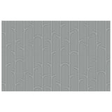 Anatolia Geometra 3X12 Ivy Charcoal Glossy Ceramic Wall Tile 4000-0308-0 Charcoal Ivy 3x12 - premium natural stone mosaic tile from Anatolia Tile, available at PoshHaus showroom in Keene, NH