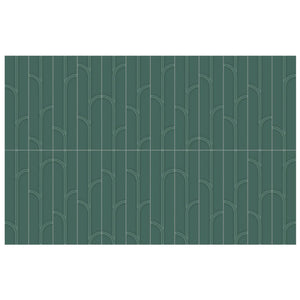 Anatolia Geometra 3X12 Ivy Emerald Glossy Ceramic Wall Tile 4000-0307-0 Emerald Ivy 3x12 - premium natural stone mosaic tile from Anatolia Tile, available at PoshHaus showroom in Keene, NH