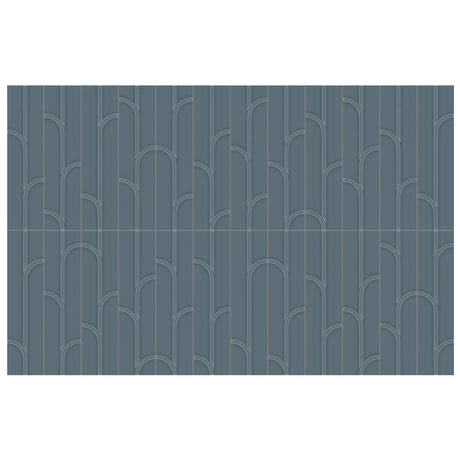Anatolia Geometra 3X12 Ivy Ink Glossy Ceramic Wall Tile 4000-0306-0 Ink Ivy 3x12 - premium natural stone mosaic tile from Anatolia Tile, available at PoshHaus showroom in Keene, NH