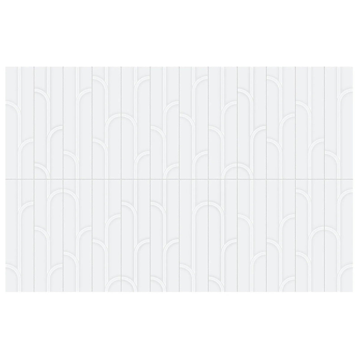 Anatolia Geometra 3X12 Ivy Powder Glossy Ceramic Wall Tile 4000-0303-0 Powder Ivy 3x12 - premium natural stone mosaic tile from Anatolia Tile, available at PoshHaus showroom in Keene, NH