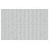 Anatolia Geometra 3X12 Ivy Silver Glossy Ceramic Wall Tile 4000-0304-0 Silver Ivy 3x12 - premium natural stone mosaic tile from Anatolia Tile, available at PoshHaus showroom in Keene, NH