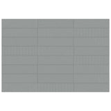 Anatolia Geometra 3X12 Maze Charcoal Glossy Ceramic Wall Tile 4000-0302-0 Charcoal Maze 3x12 - premium natural stone mosaic tile from Anatolia Tile, available at PoshHaus showroom in Keene, NH
